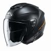 Helmets * | Promo Plastic Hjc I30 Baras Open Face Helmets Matt Black