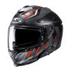 Helmets * | Best Pirce Plastic Hjc I71 Simo Helmet Orange Black