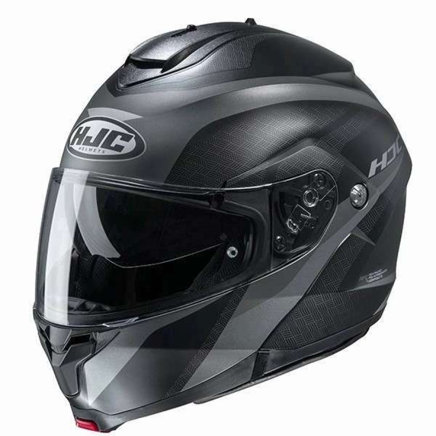 Helmets * | Promo Plastic Hjc C91 Taly Modular Helmet Grey